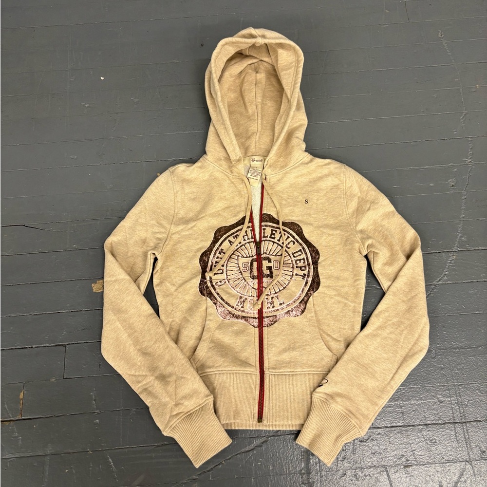 Y2K G unit zip up hoodie